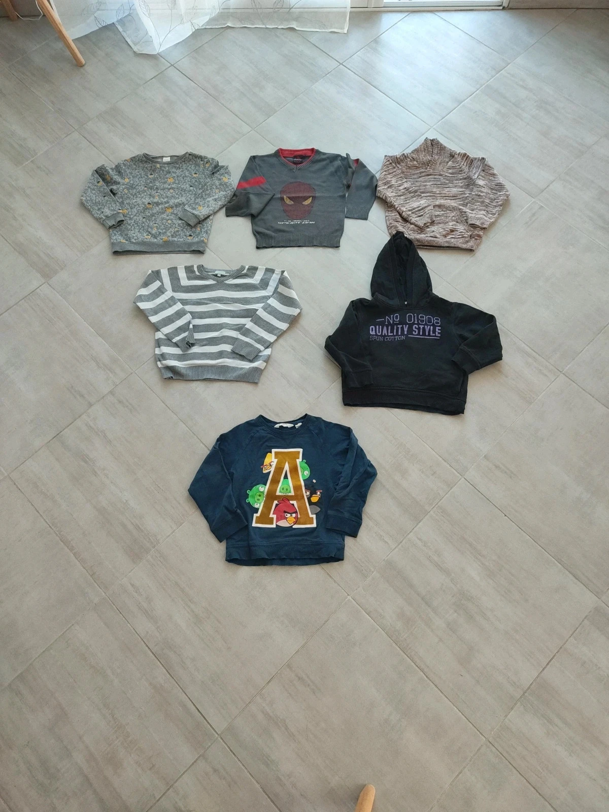 Lot de 6 pulls garçon 4 ans